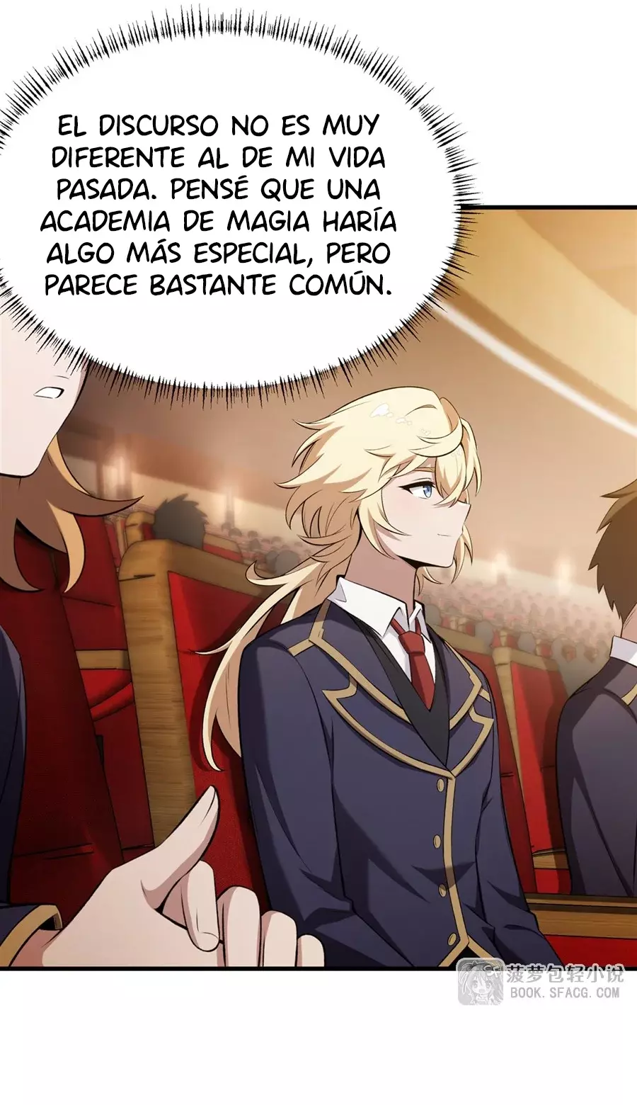 El villano rubio de la novela de la protagonista femenina quiere ser feliz Capitulo 45: ¿El Regreso del Dios Maligno? página 19