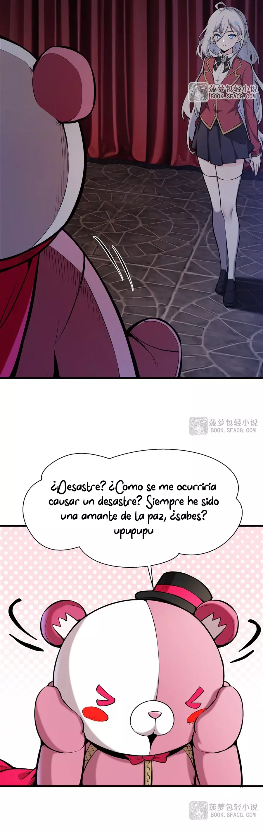El villano rubio de la novela de la protagonista femenina quiere ser feliz Capitulo 45: ¿El Regreso del Dios Maligno? página 29