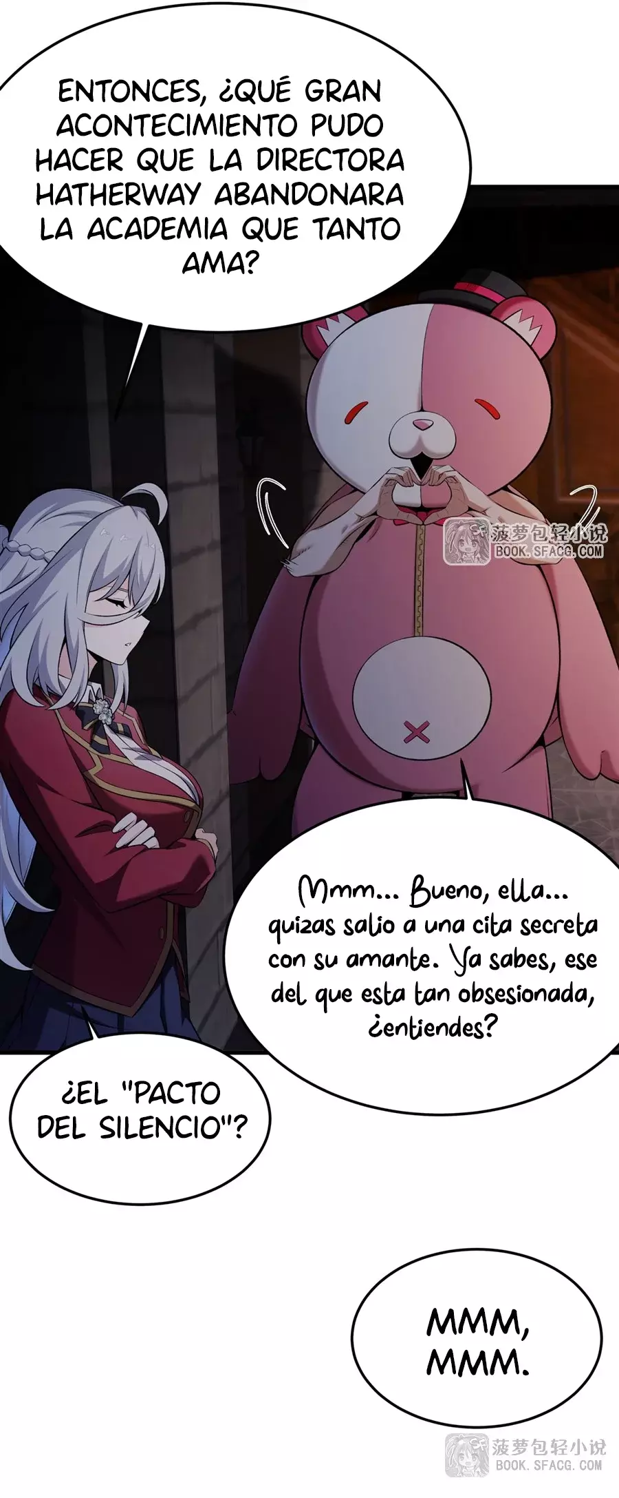 El villano rubio de la novela de la protagonista femenina quiere ser feliz Capitulo 45: ¿El Regreso del Dios Maligno? página 31