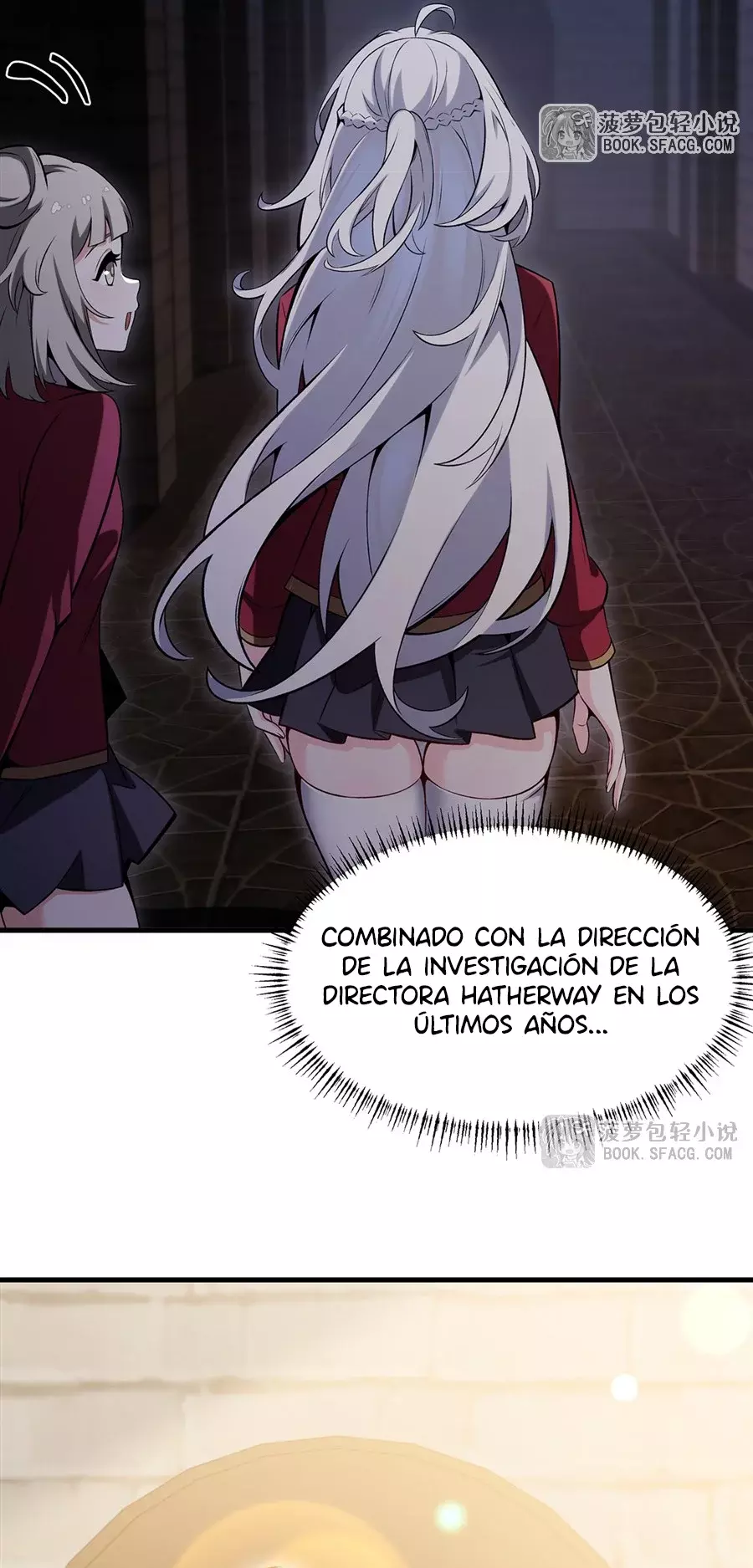 El villano rubio de la novela de la protagonista femenina quiere ser feliz Capitulo 45: ¿El Regreso del Dios Maligno? página 33