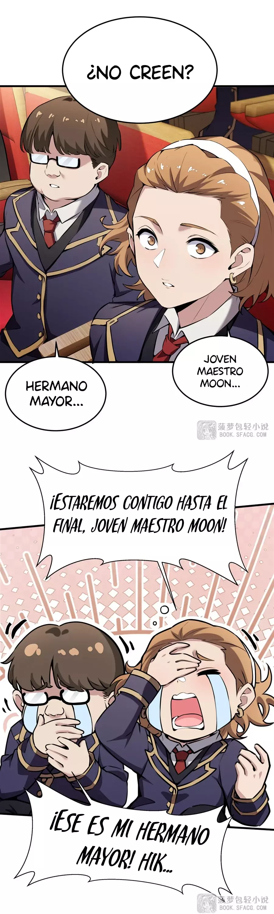 El villano rubio de la novela de la protagonista femenina quiere ser feliz Capitulo 45: ¿El Regreso del Dios Maligno? página 9