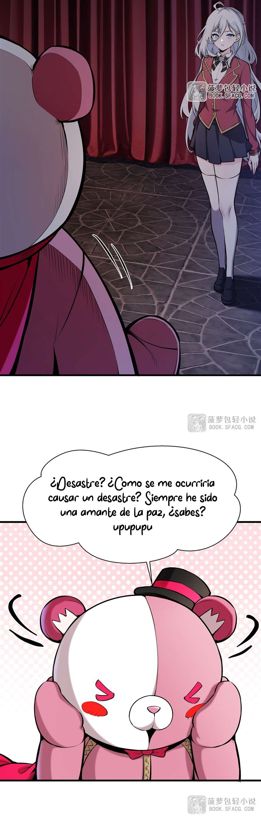 El villano rubio de la novela de la protagonista femenina quiere ser feliz Capitulo 45 página 29