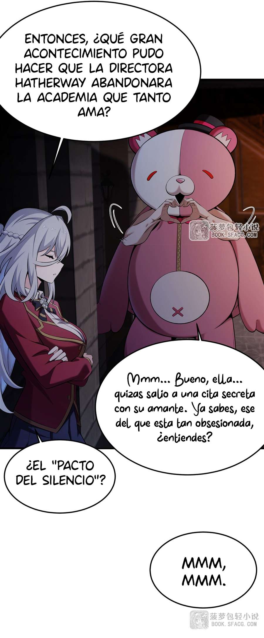 El villano rubio de la novela de la protagonista femenina quiere ser feliz Capitulo 45 página 31