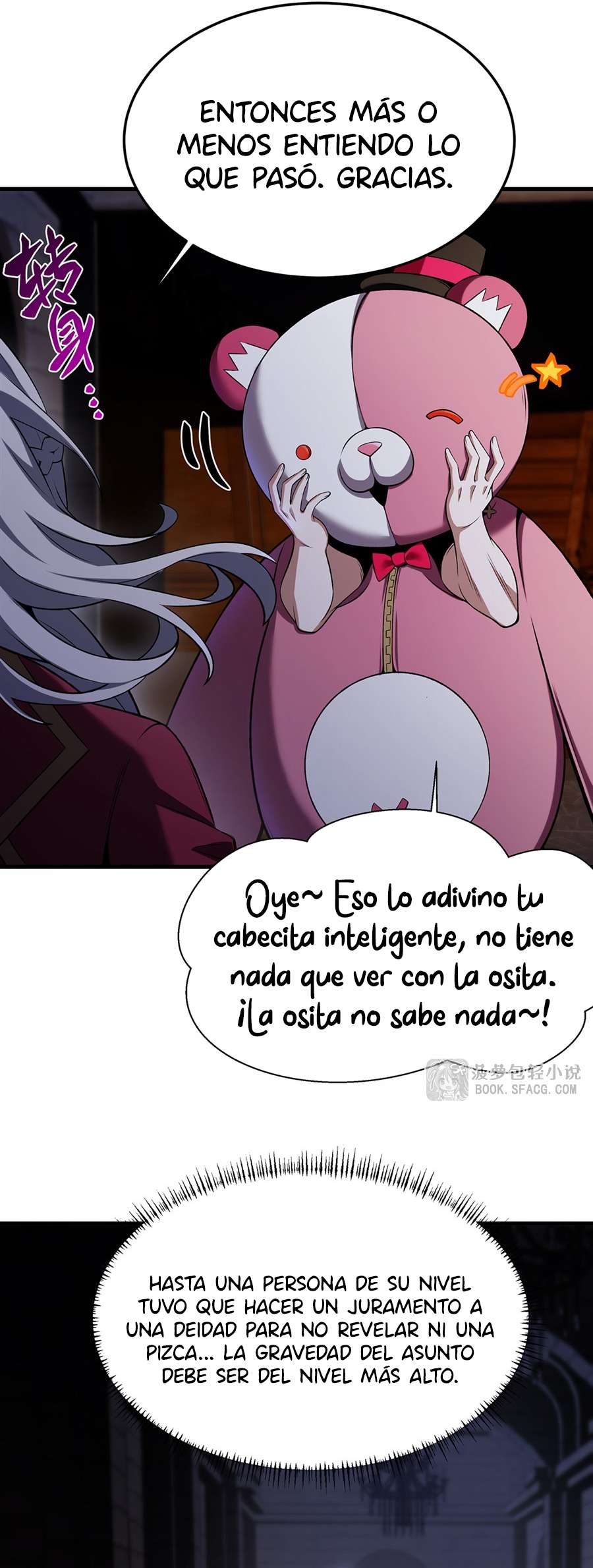 El villano rubio de la novela de la protagonista femenina quiere ser feliz Capitulo 45 página 32