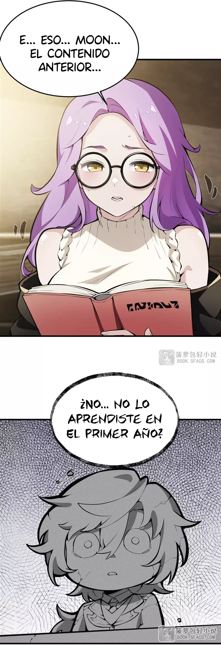 El villano rubio de la novela de la protagonista femenina quiere ser feliz Capitulo 46: Provocación página 13