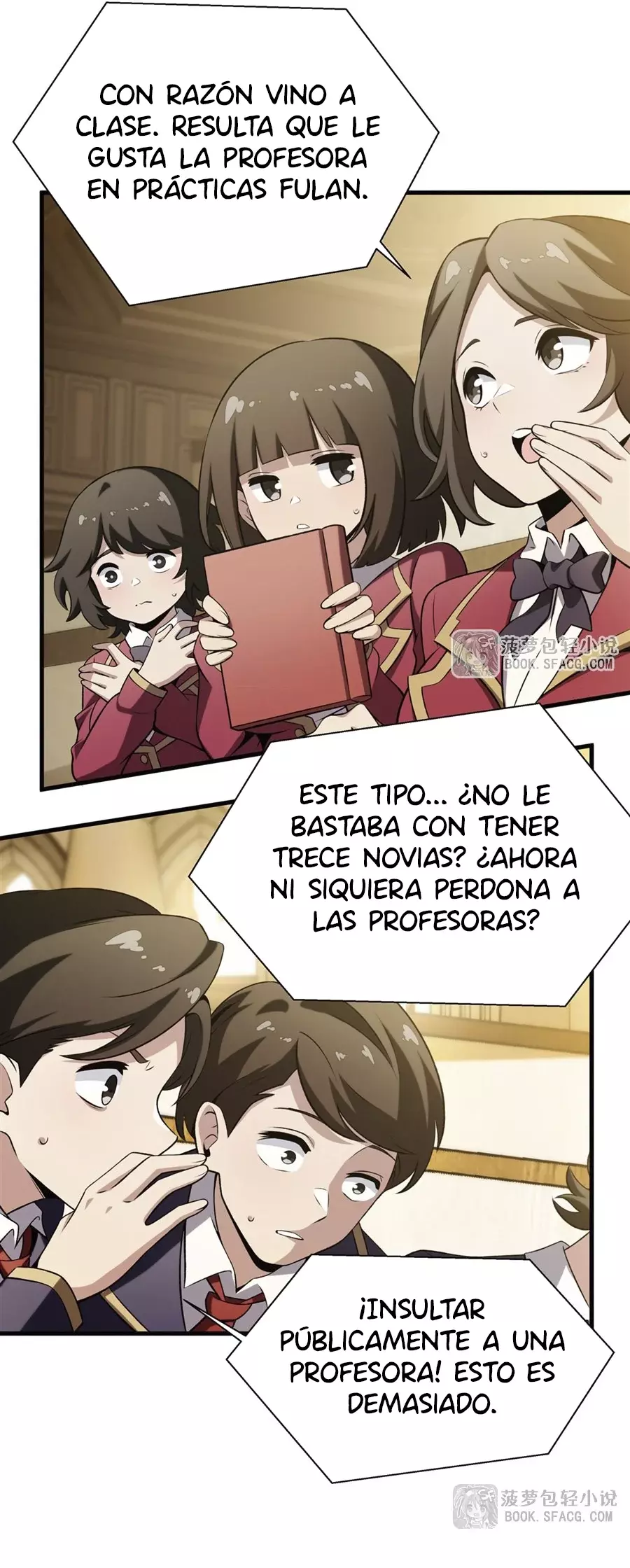 El villano rubio de la novela de la protagonista femenina quiere ser feliz Capitulo 46: Provocación página 18