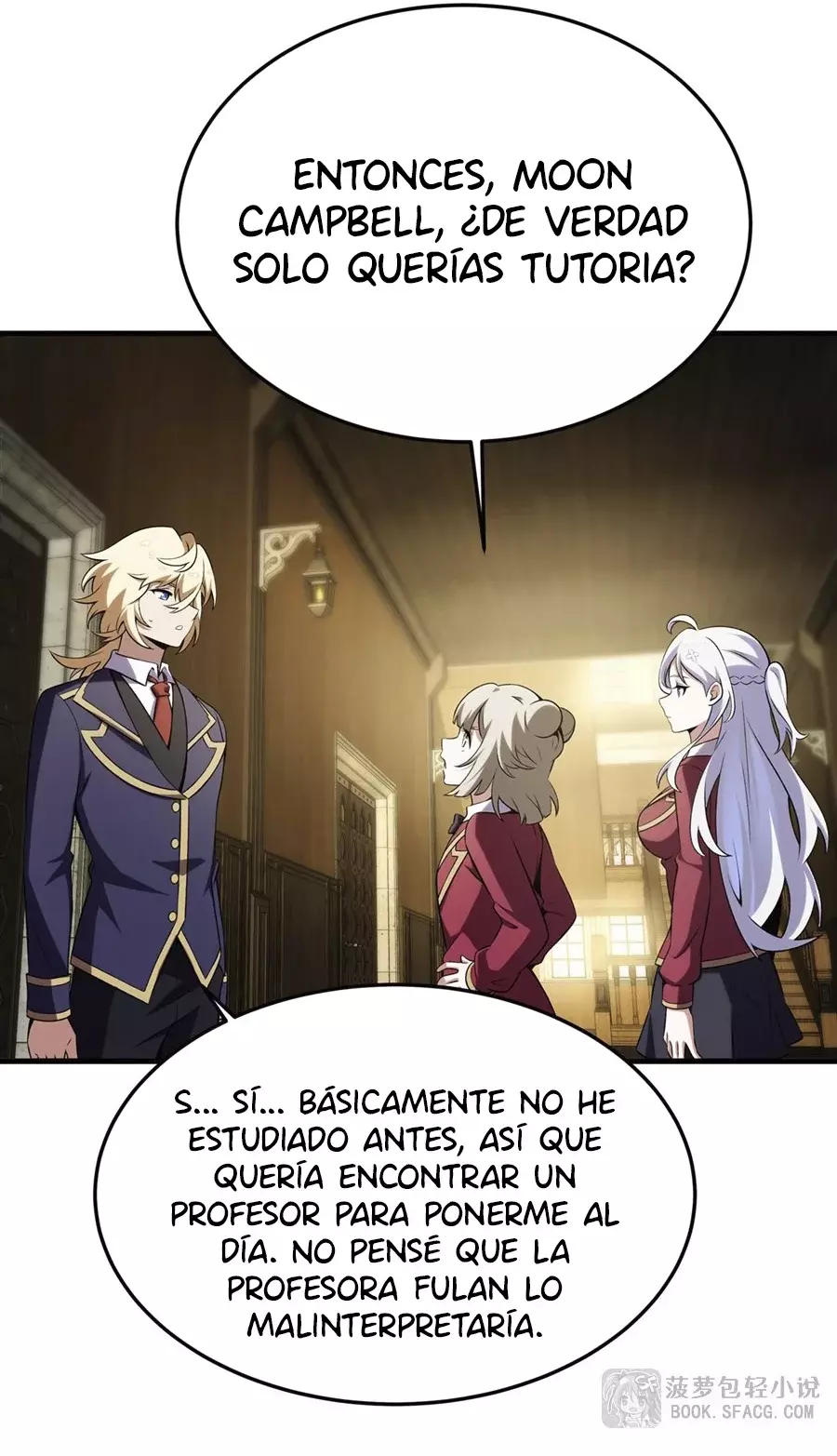 El villano rubio de la novela de la protagonista femenina quiere ser feliz Capitulo 46: Provocación página 26
