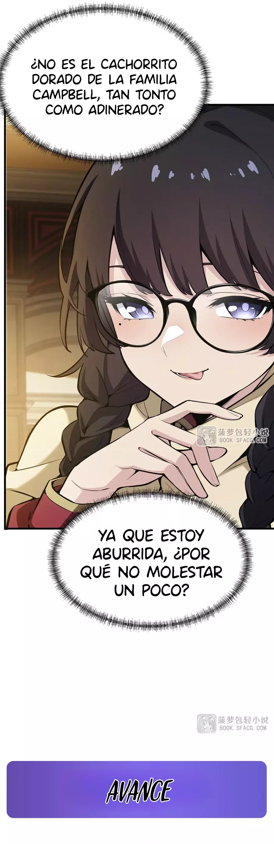 El villano rubio de la novela de la protagonista femenina quiere ser feliz Capitulo 46: Provocación página 34