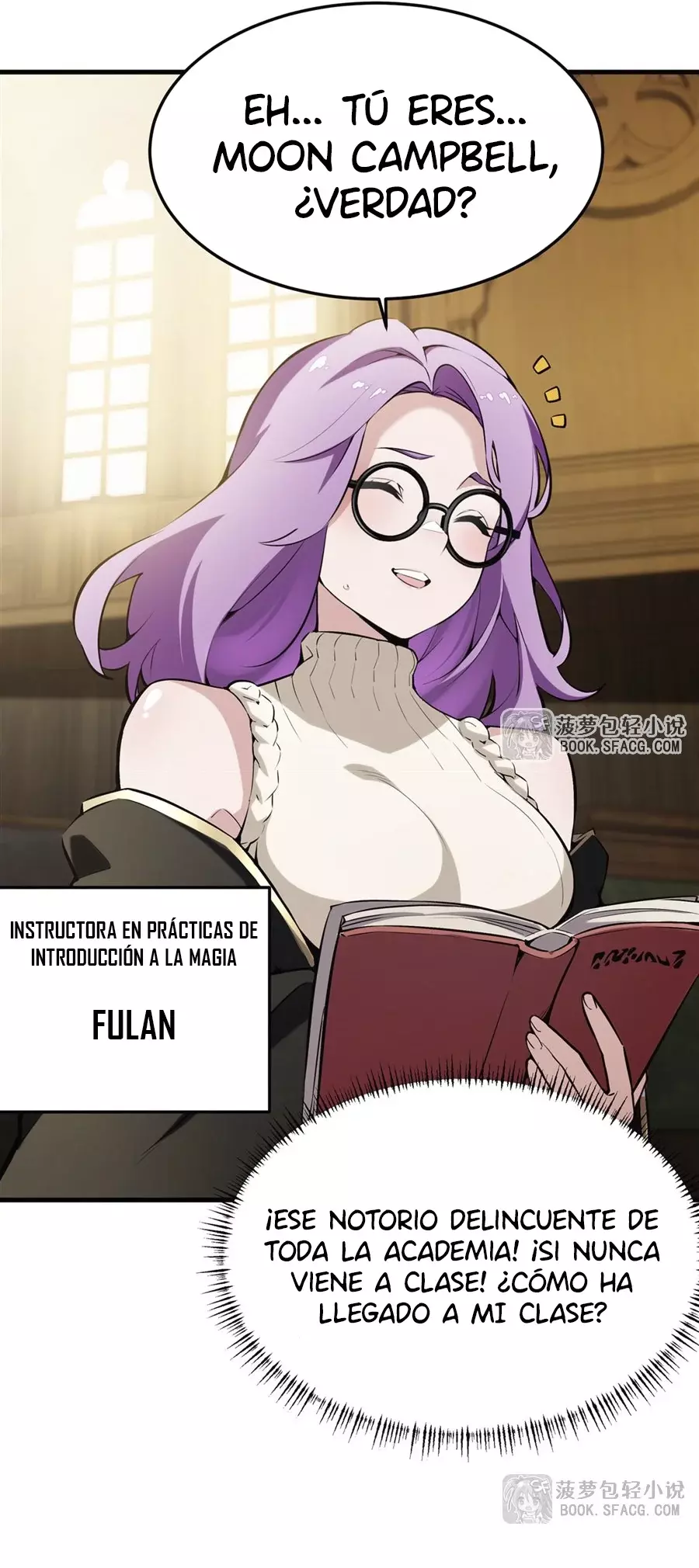El villano rubio de la novela de la protagonista femenina quiere ser feliz Capitulo 46: Provocación página 9
