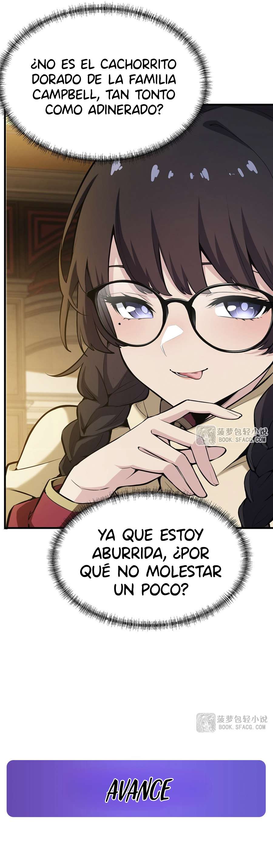 El villano rubio de la novela de la protagonista femenina quiere ser feliz Capitulo 46 página 34