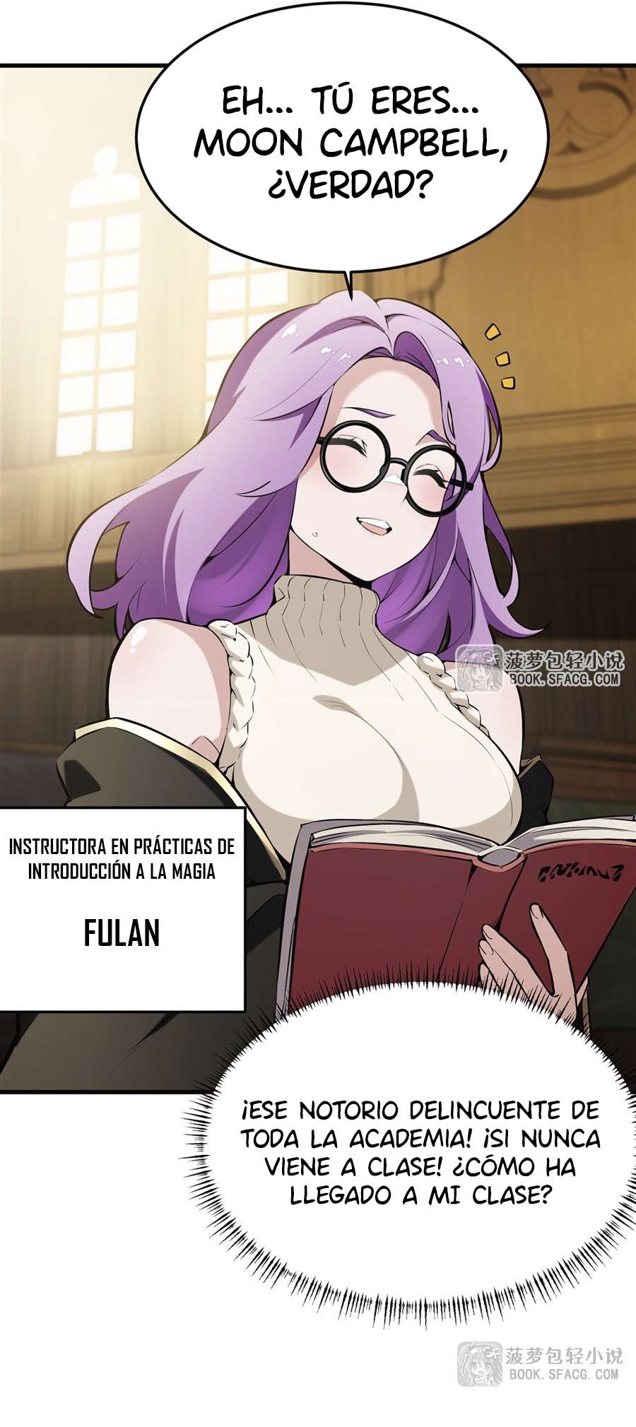 El villano rubio de la novela de la protagonista femenina quiere ser feliz Capitulo 46 página 9