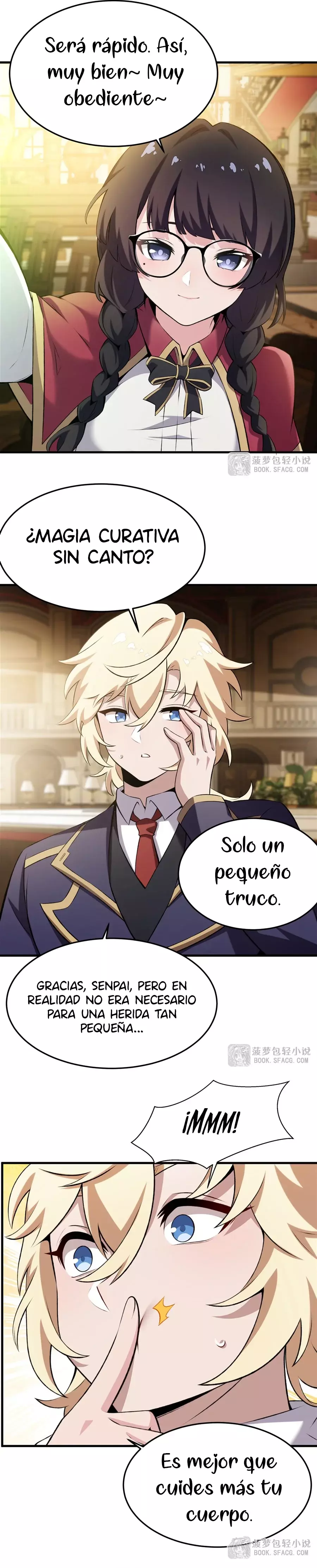 El villano rubio de la novela de la protagonista femenina quiere ser feliz Capitulo 47: ¿Con que Derecho? página 14