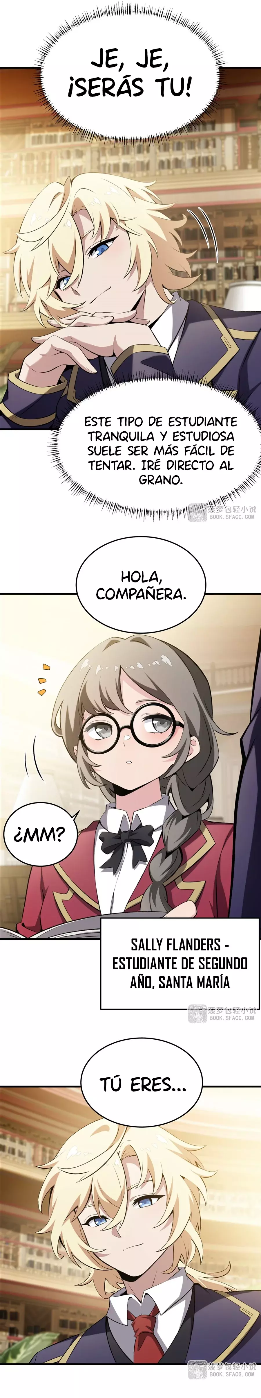 El villano rubio de la novela de la protagonista femenina quiere ser feliz Capitulo 47: ¿Con que Derecho? página 6