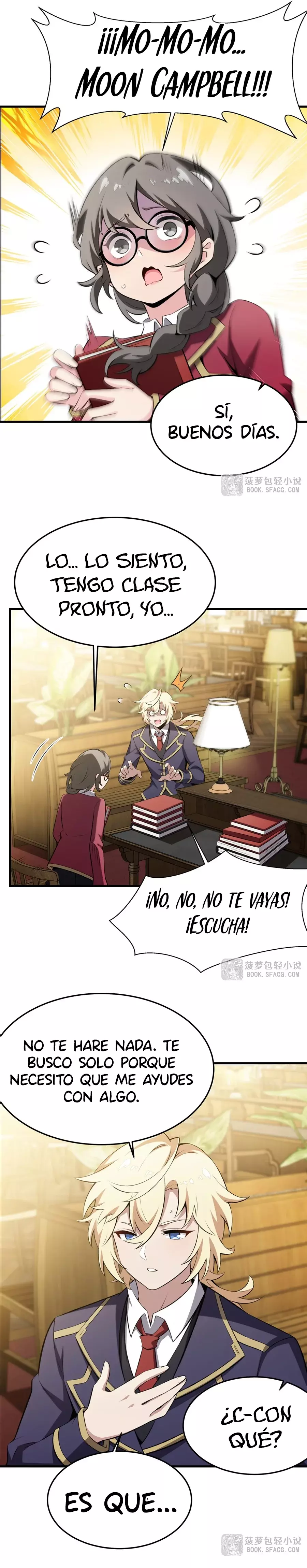 El villano rubio de la novela de la protagonista femenina quiere ser feliz Capitulo 47: ¿Con que Derecho? página 7