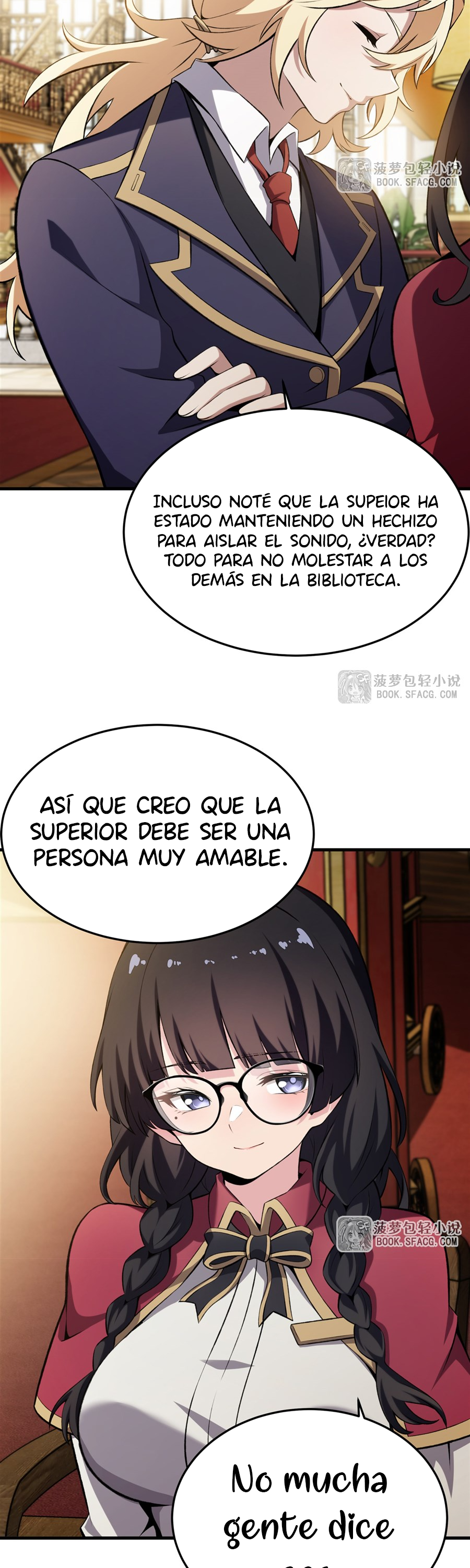 El villano rubio de la novela de la protagonista femenina quiere ser feliz Capitulo 48 página 12