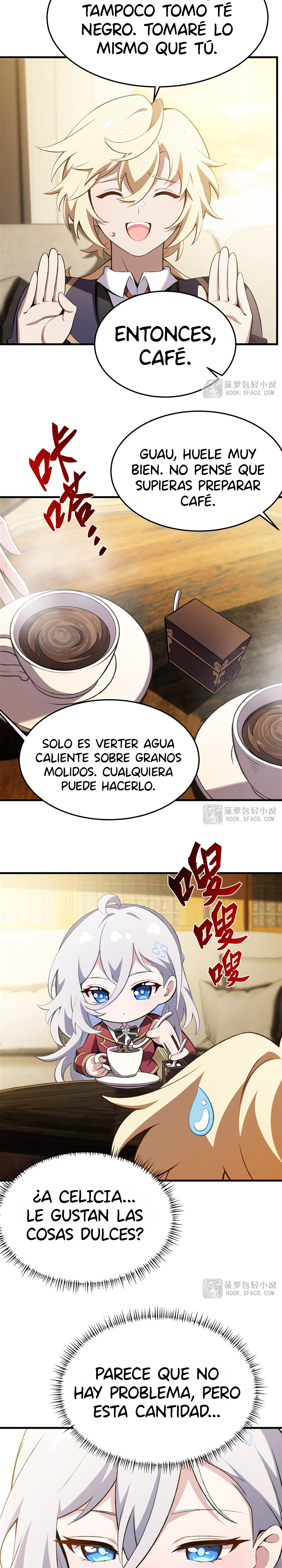 El villano rubio de la novela de la protagonista femenina quiere ser feliz Capitulo 49 página 10