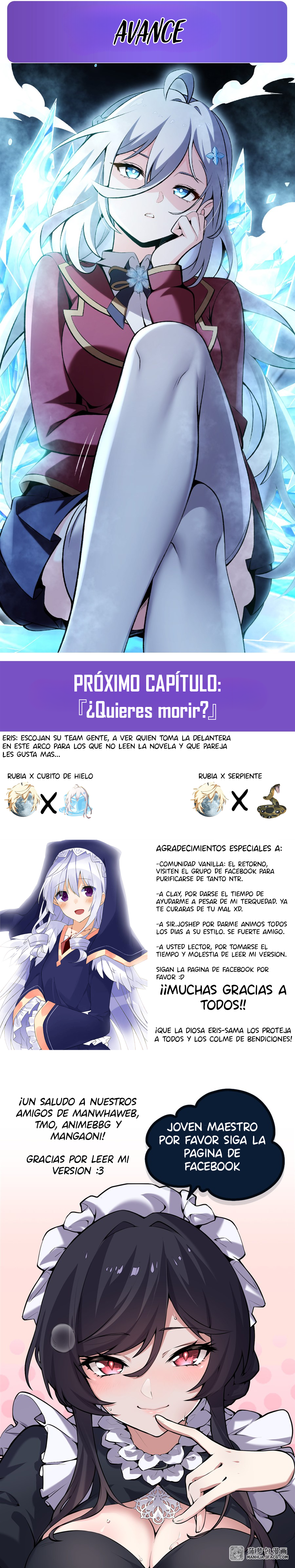 El villano rubio de la novela de la protagonista femenina quiere ser feliz Capitulo 50 página 7