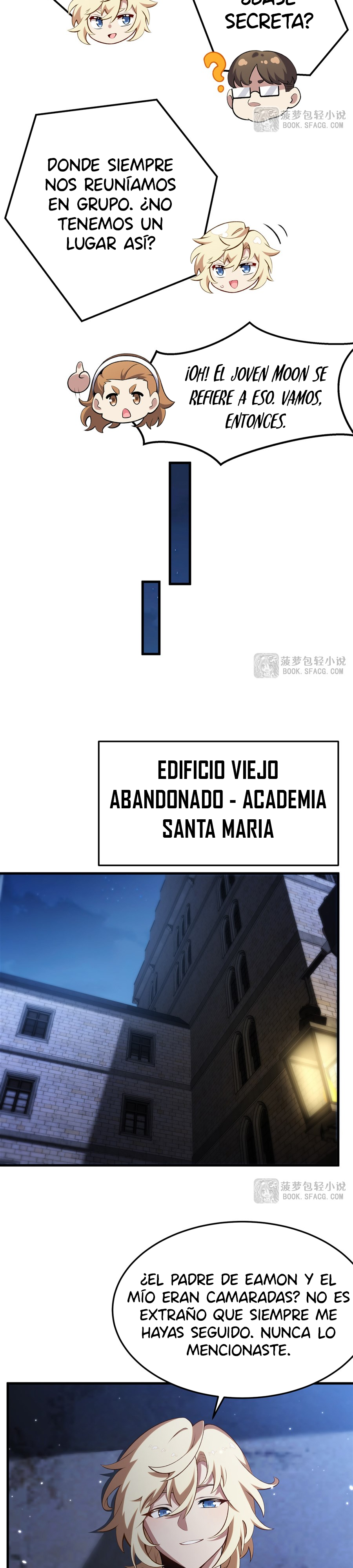 El villano rubio de la novela de la protagonista femenina quiere ser feliz Capitulo 50 página 9