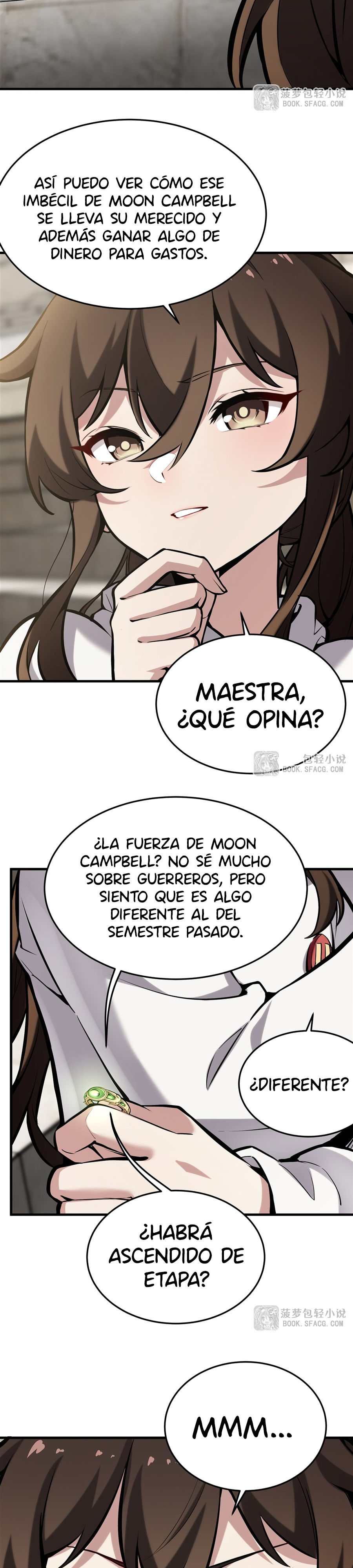 El villano rubio de la novela de la protagonista femenina quiere ser feliz Capitulo 52 página 13
