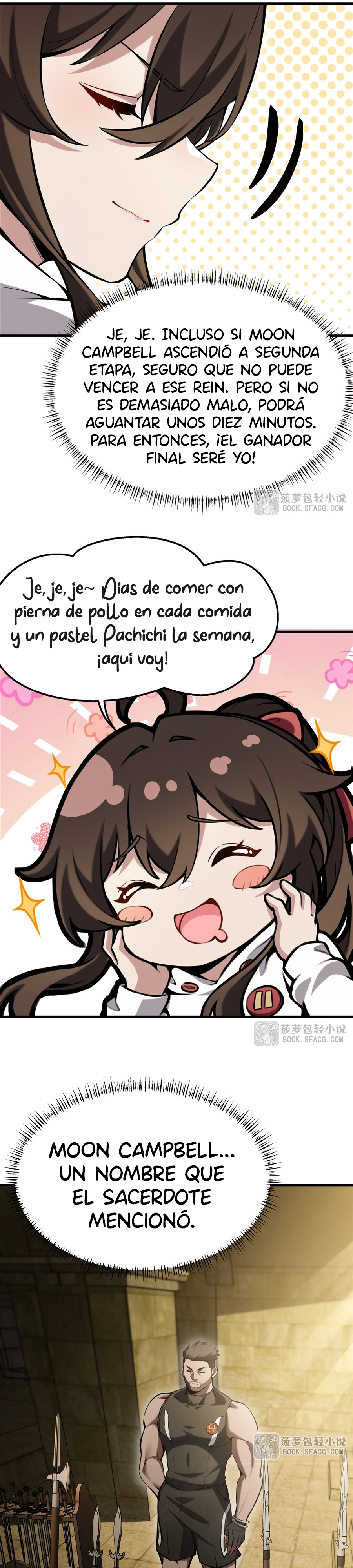 El villano rubio de la novela de la protagonista femenina quiere ser feliz Capitulo 52 página 15