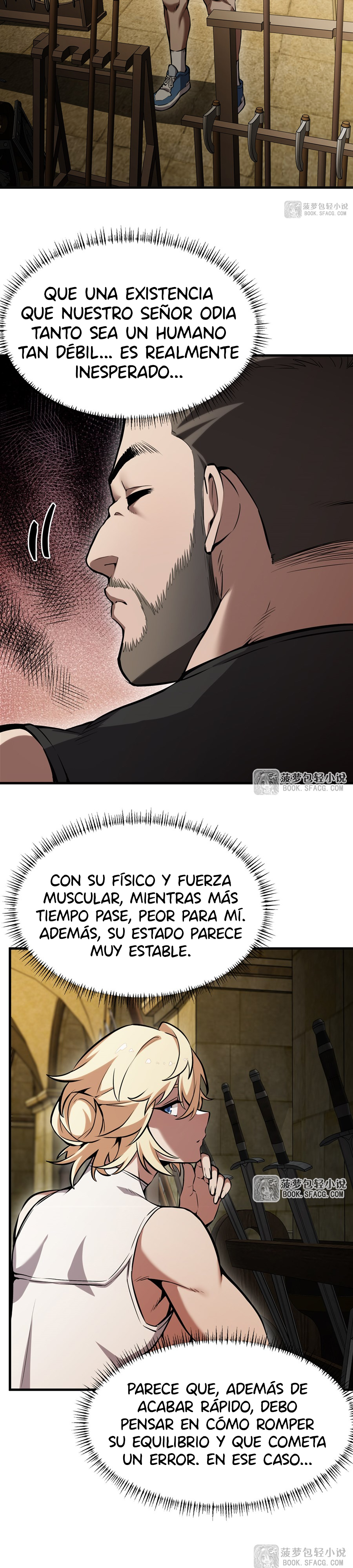 El villano rubio de la novela de la protagonista femenina quiere ser feliz Capitulo 52 página 16