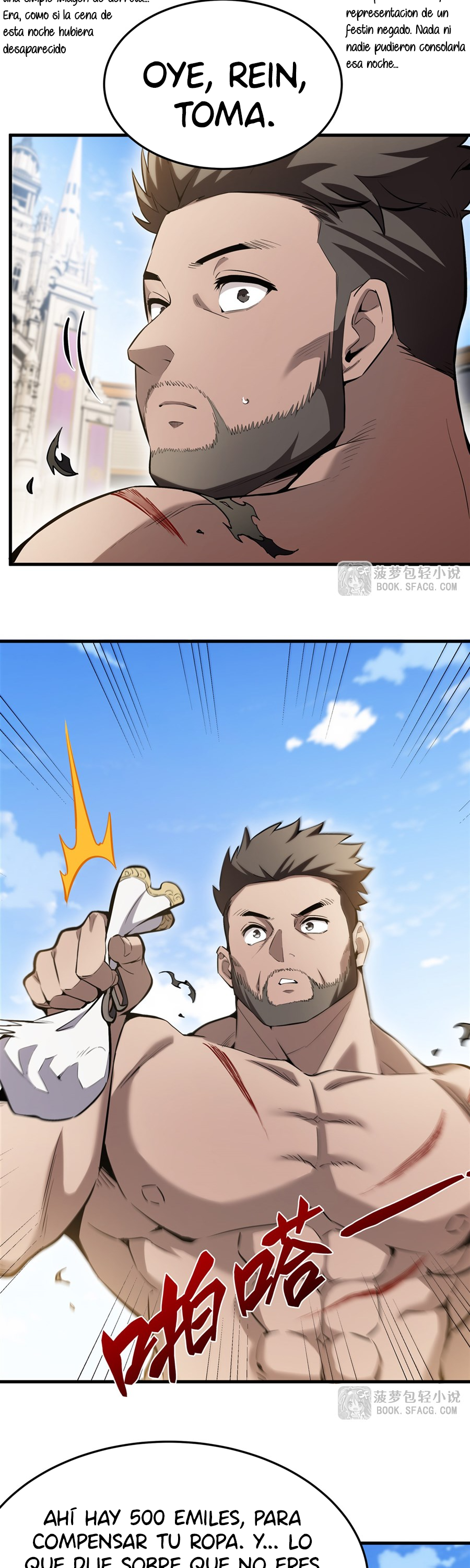 El villano rubio de la novela de la protagonista femenina quiere ser feliz Capitulo 53 página 13