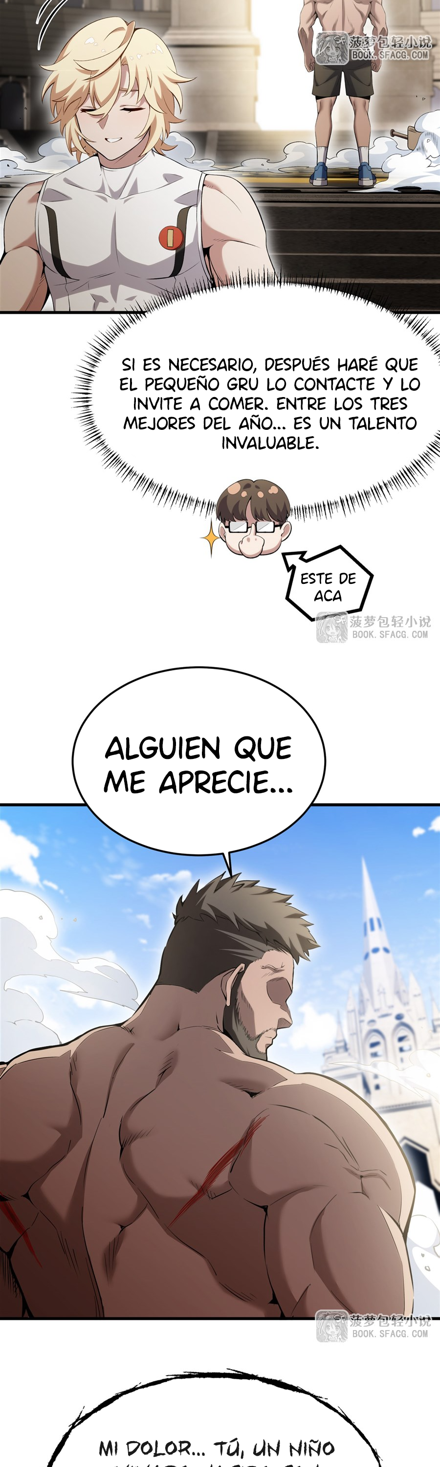 El villano rubio de la novela de la protagonista femenina quiere ser feliz Capitulo 53 página 16