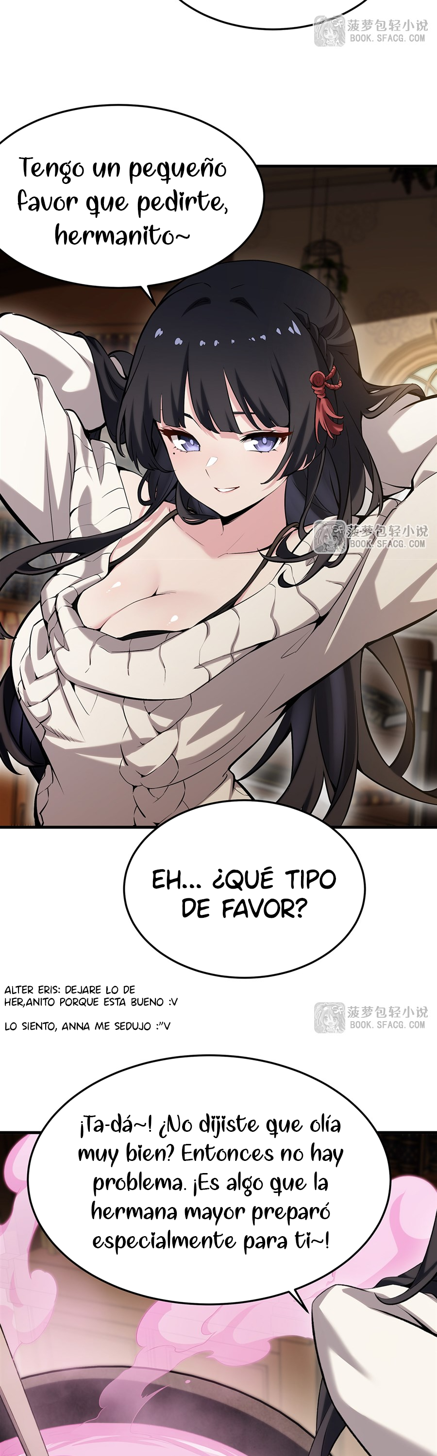 El villano rubio de la novela de la protagonista femenina quiere ser feliz Capitulo 53 página 25