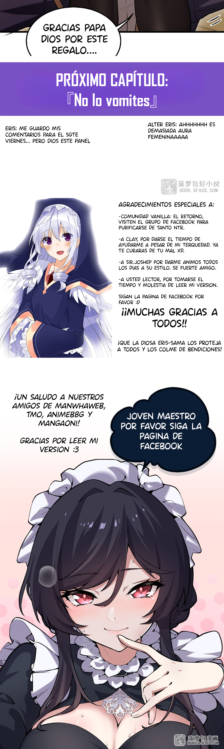 El villano rubio de la novela de la protagonista femenina quiere ser feliz Capitulo 53 página 27