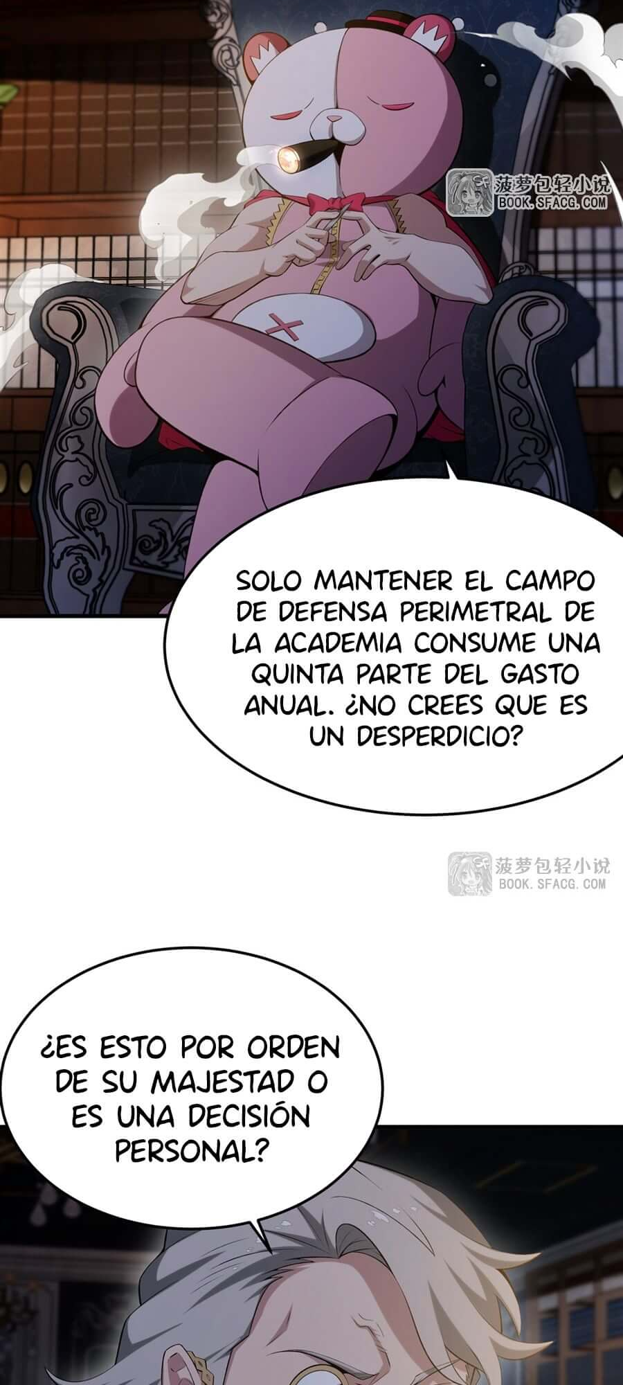 El villano rubio de la novela de la protagonista femenina quiere ser feliz Capitulo 54 página 29