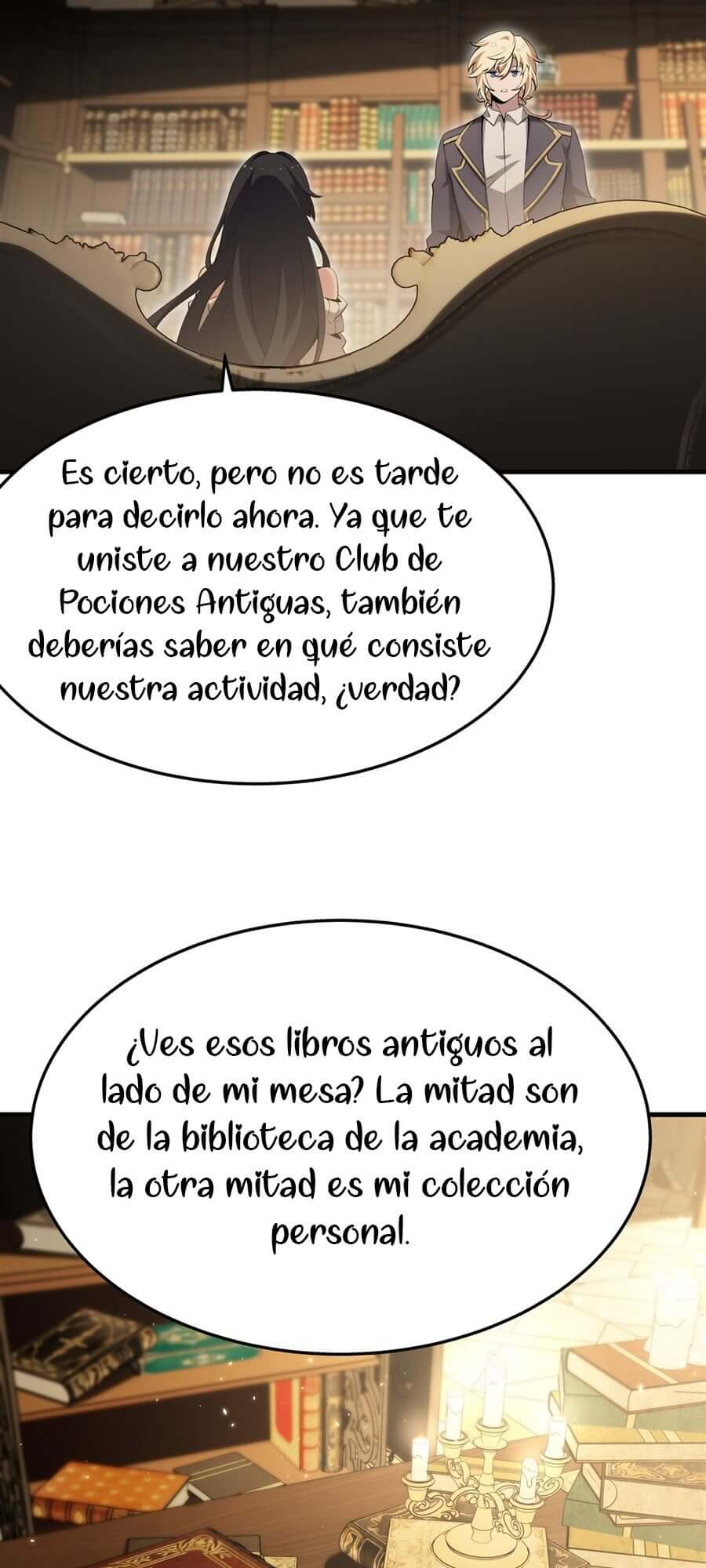 El villano rubio de la novela de la protagonista femenina quiere ser feliz Capitulo 54 página 3