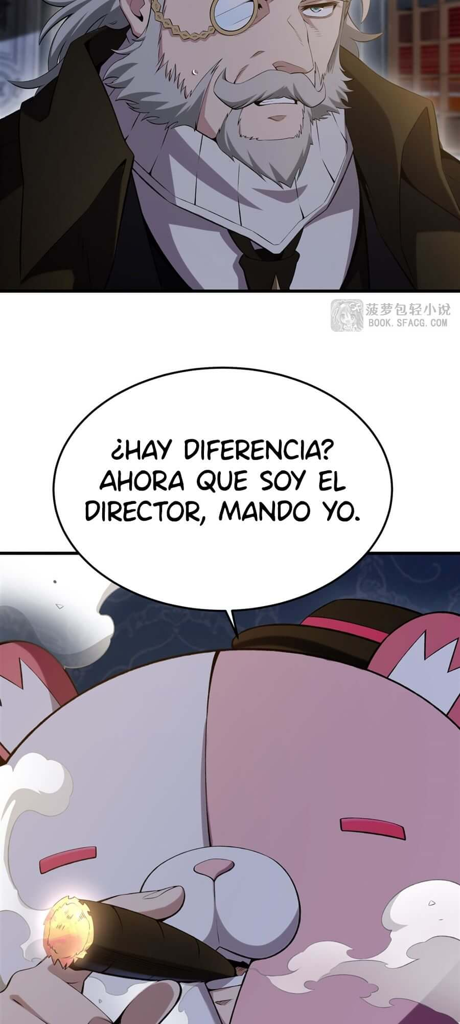 El villano rubio de la novela de la protagonista femenina quiere ser feliz Capitulo 54 página 30