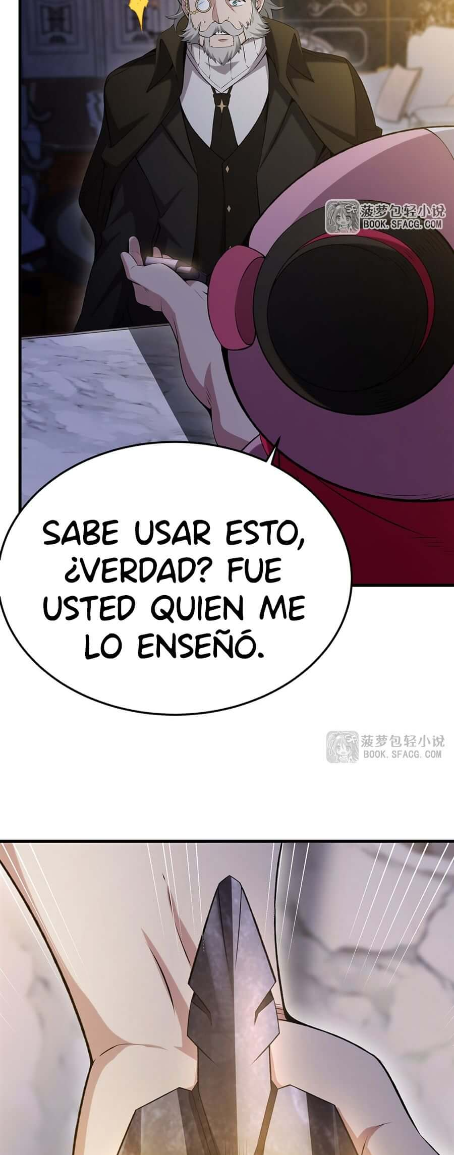 El villano rubio de la novela de la protagonista femenina quiere ser feliz Capitulo 54 página 38