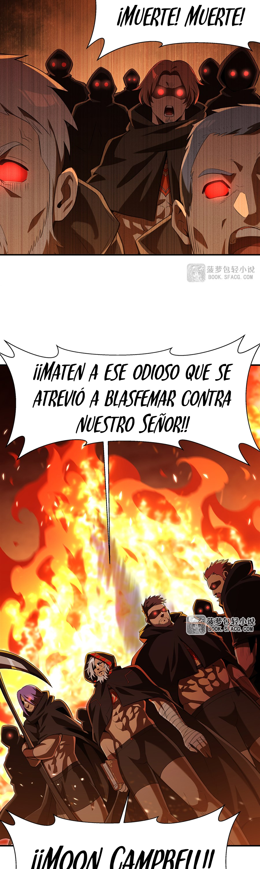 El villano rubio de la novela de la protagonista femenina quiere ser feliz Capitulo 55 página 22
