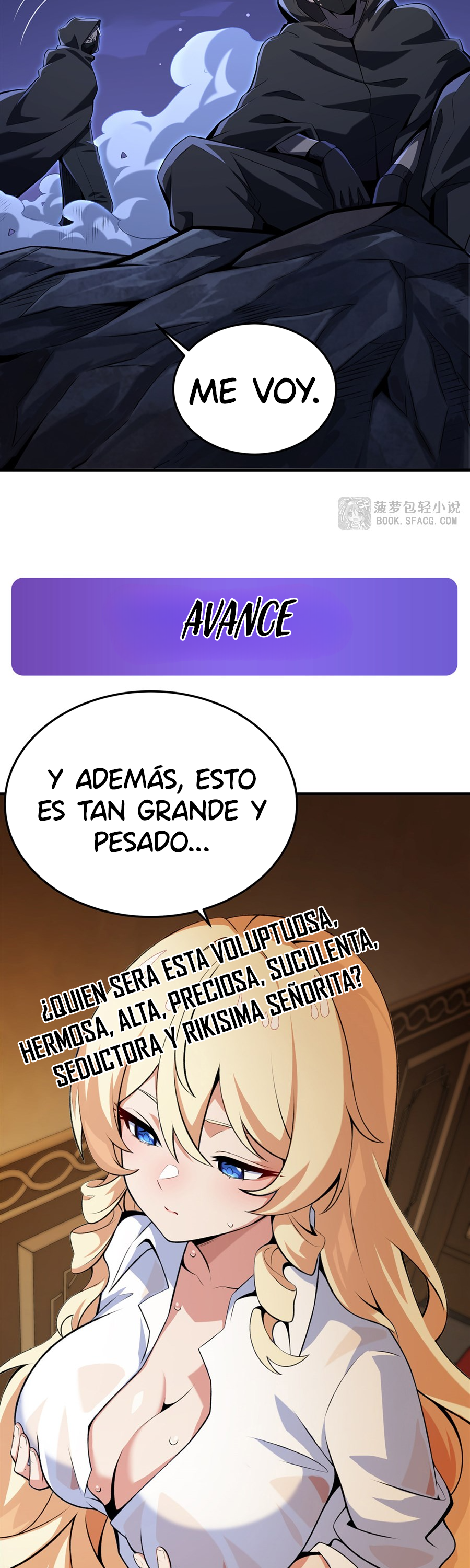 El villano rubio de la novela de la protagonista femenina quiere ser feliz Capitulo 55 página 24