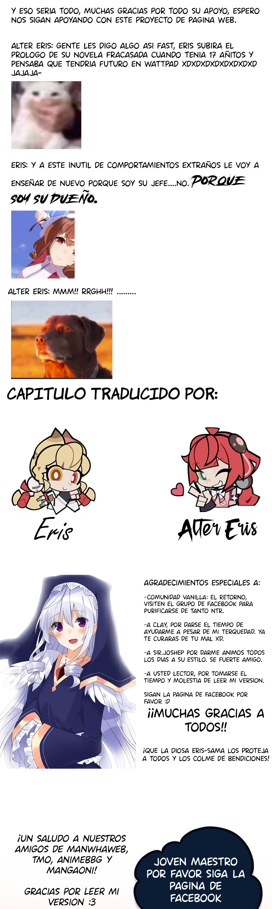 El villano rubio de la novela de la protagonista femenina quiere ser feliz Capitulo 55 página 26