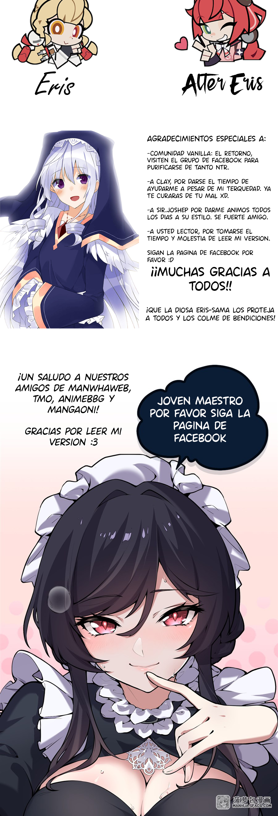 El villano rubio de la novela de la protagonista femenina quiere ser feliz Capitulo 56 página 27