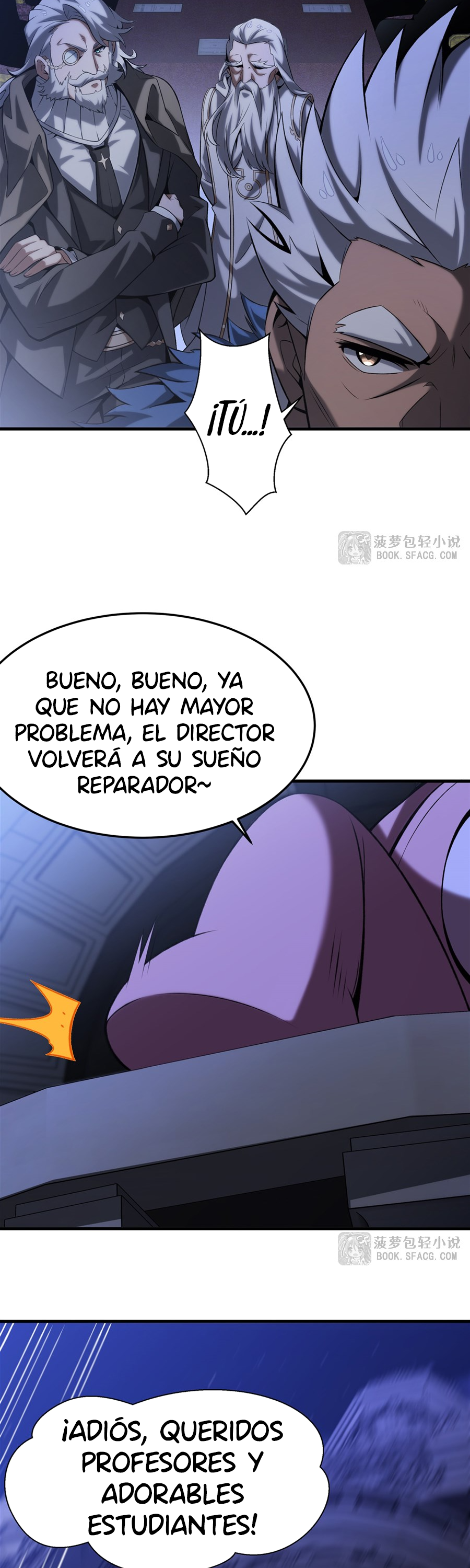 El villano rubio de la novela de la protagonista femenina quiere ser feliz Capitulo 57 página 10
