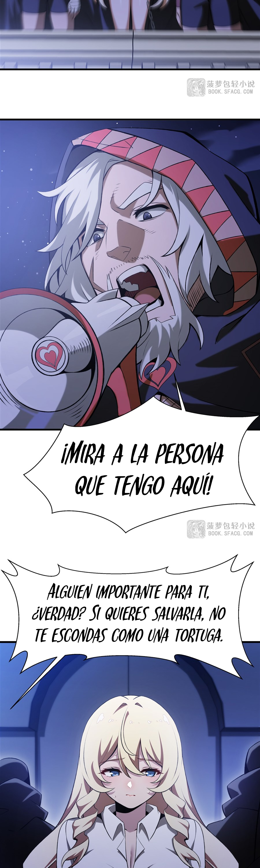 El villano rubio de la novela de la protagonista femenina quiere ser feliz Capitulo 57 página 13