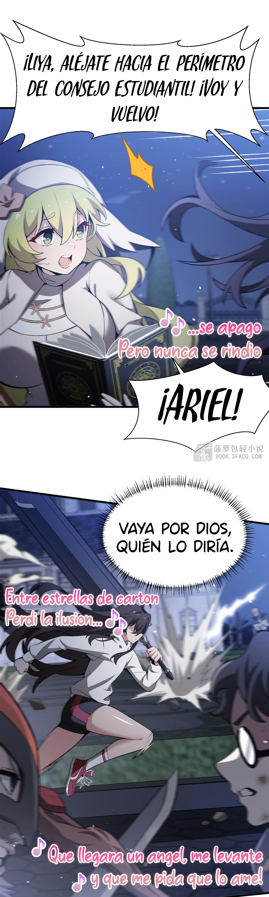 El villano rubio de la novela de la protagonista femenina quiere ser feliz Capitulo 57 página 17