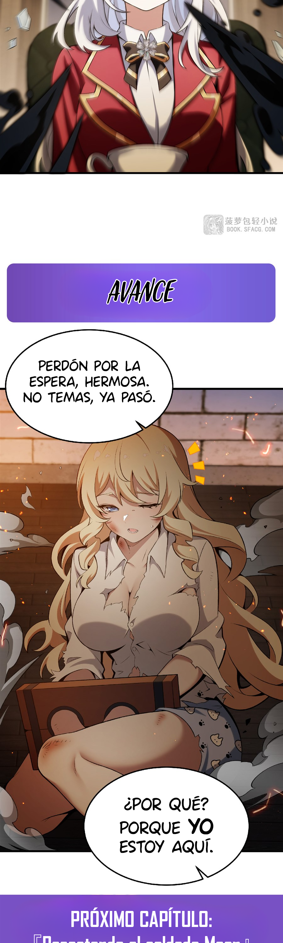 El villano rubio de la novela de la protagonista femenina quiere ser feliz Capitulo 57 página 25