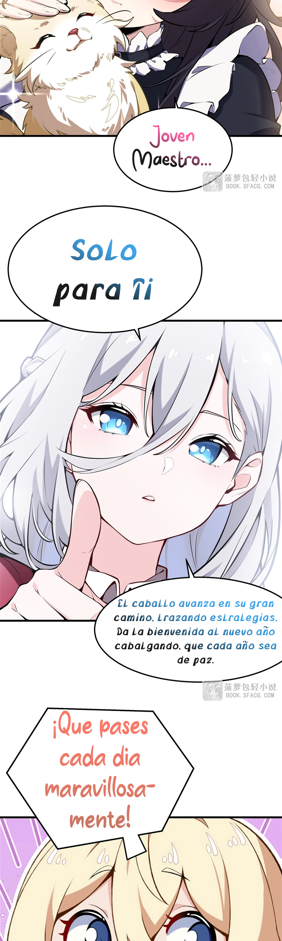 El villano rubio de la novela de la protagonista femenina quiere ser feliz Capitulo 57 página 28