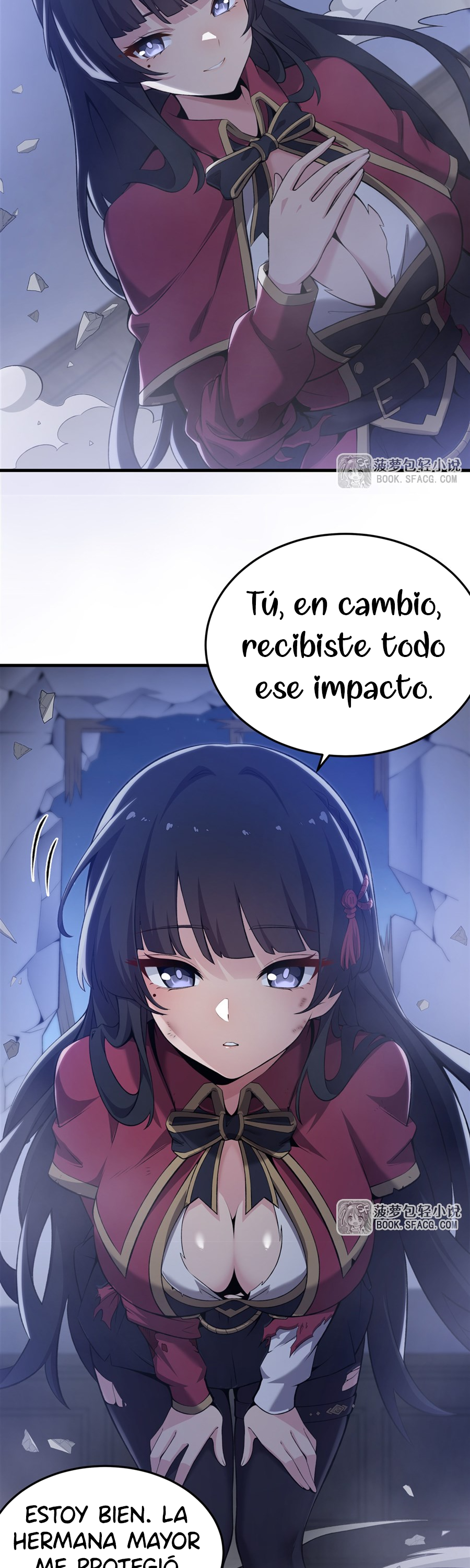 El villano rubio de la novela de la protagonista femenina quiere ser feliz Capitulo 59 página 20