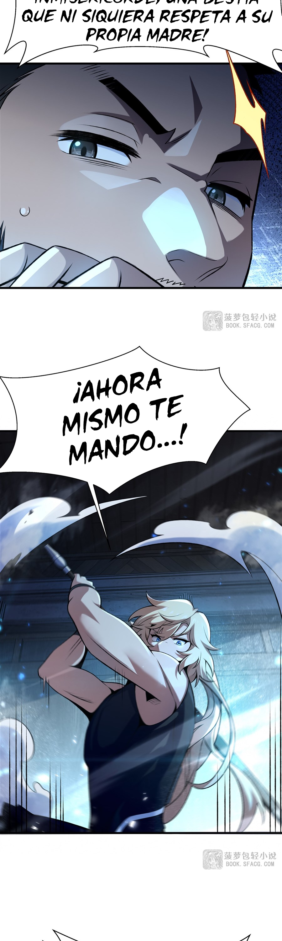El villano rubio de la novela de la protagonista femenina quiere ser feliz Capitulo 61 página 20