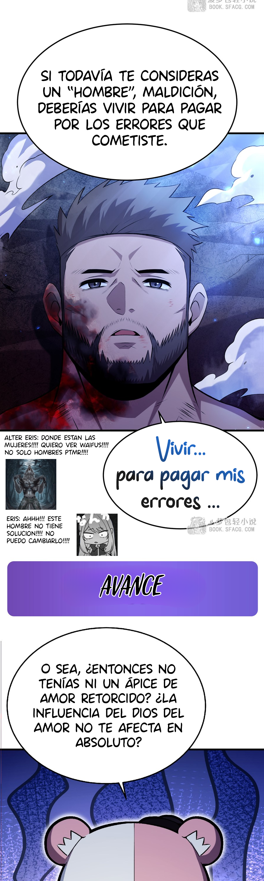 El villano rubio de la novela de la protagonista femenina quiere ser feliz Capitulo 62 página 26