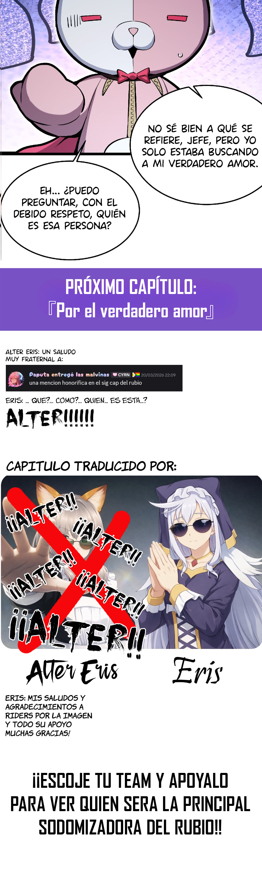 El villano rubio de la novela de la protagonista femenina quiere ser feliz Capitulo 62 página 27