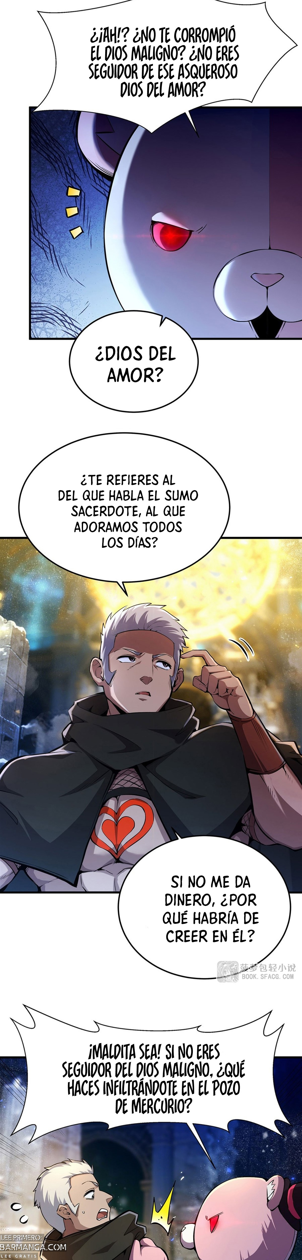 El villano rubio de la novela de la protagonista femenina quiere ser feliz Capitulo 63 página 16