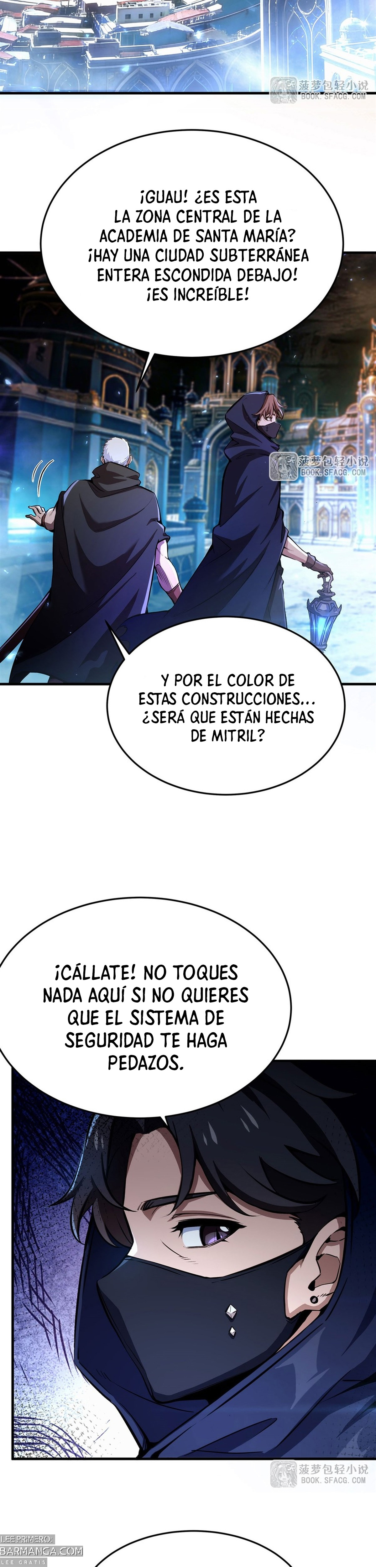 El villano rubio de la novela de la protagonista femenina quiere ser feliz Capitulo 63 página 3