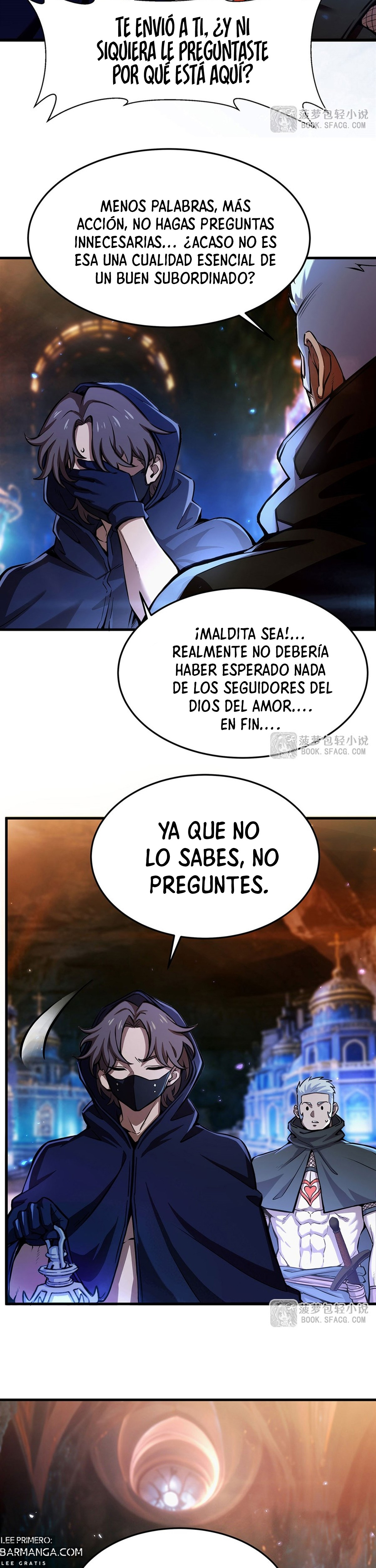 El villano rubio de la novela de la protagonista femenina quiere ser feliz Capitulo 63 página 7