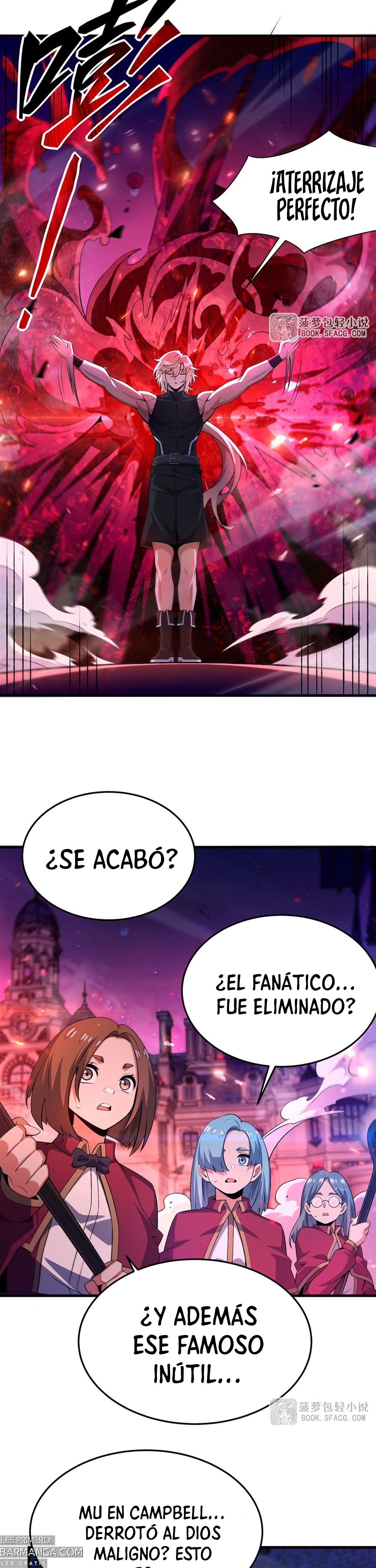 El villano rubio de la novela de la protagonista femenina quiere ser feliz Capitulo 64 página 17